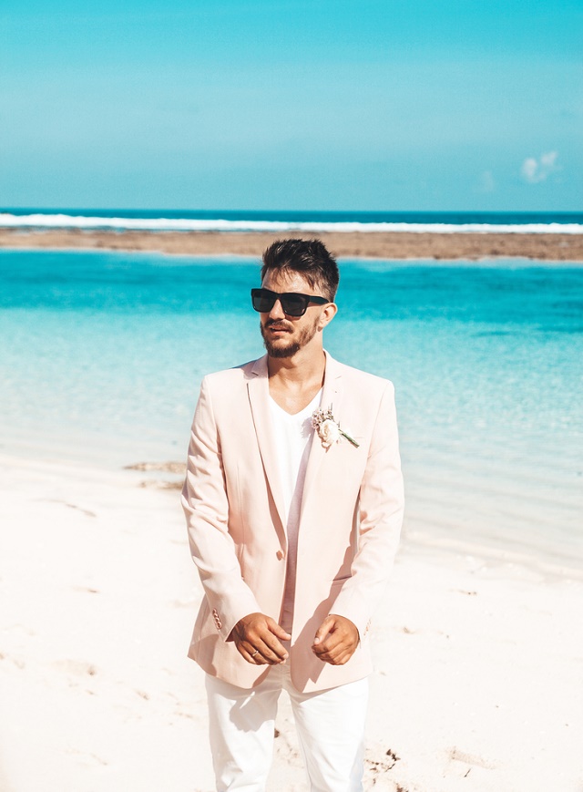 roupas de casamento na praia para homens